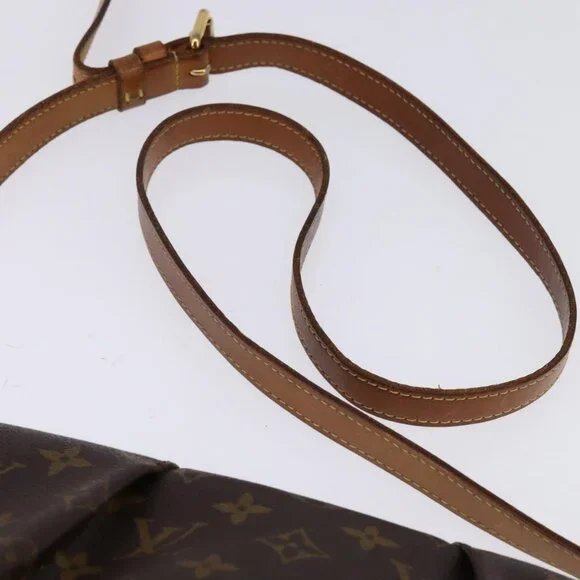 Authentic LOUIS VUITTON Monogram Menilmontant PM Shoulder Bag M40474 LV